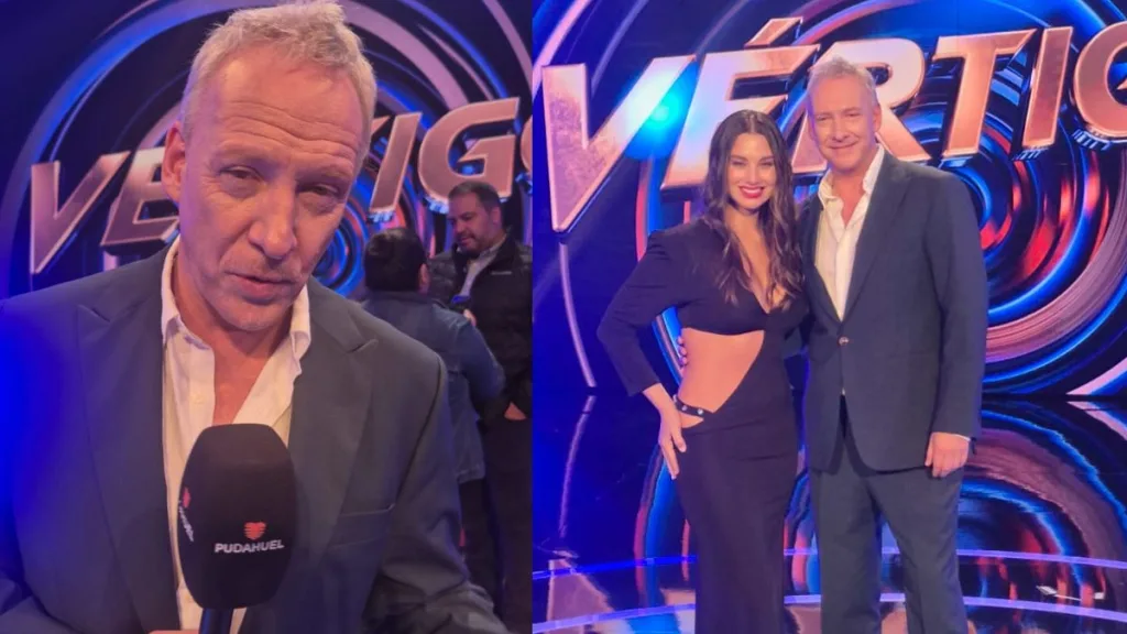 Martín Cárcamo Vértigo Canal 13 Tita Ureta