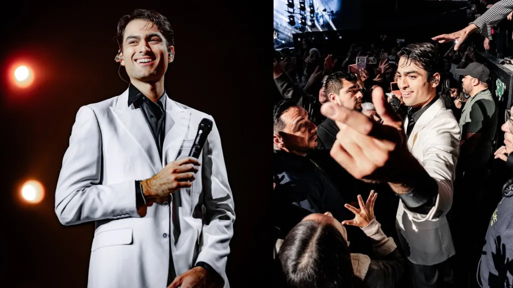 Matteo Bocelli Desató La Locura En El Santander Arena_ Bajó Del Escenario Y Sorprendió Con Una Versión De “Gracias A La Vida” (1)