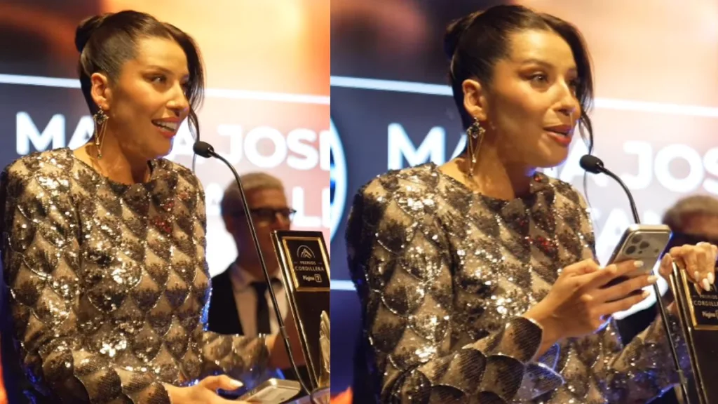 Premios Cordillera 2026 María José Quintanilla